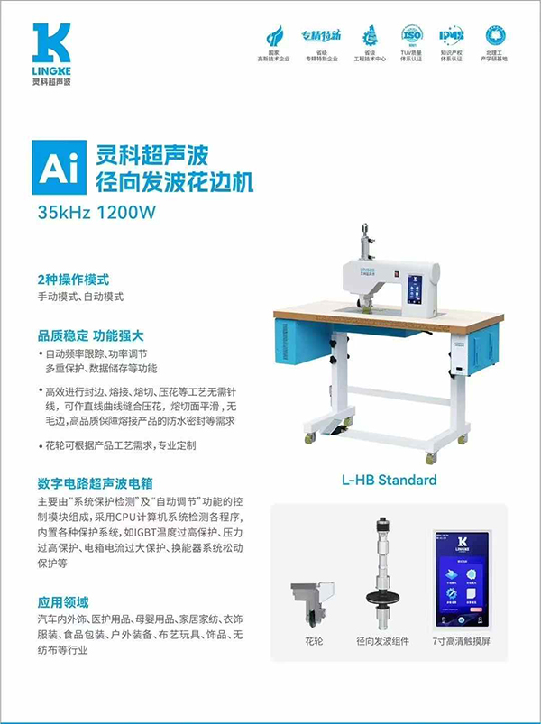 什么設(shè)備能輕松搞定縫合、花邊、壓花？徑向發(fā)波花邊機(jī)揭秘！